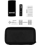 Turntable Cartridge Alignment 3-pc Kit w/Premium PE Case-Vertical Tracking Angle Block for DJ Tur...