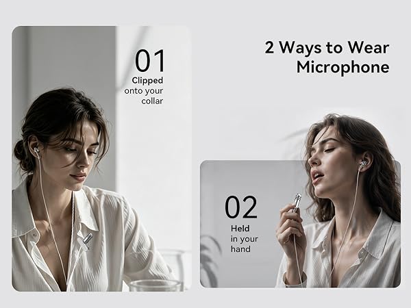 recording headphones with microphone