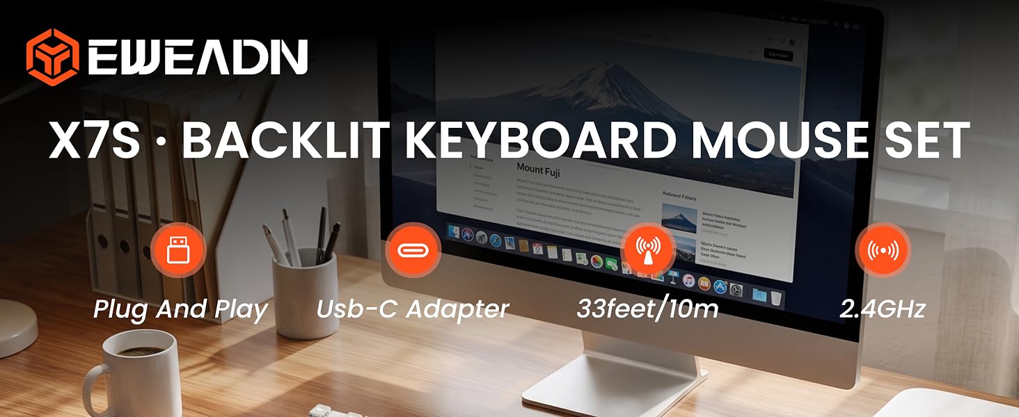 wireless keyboard and mouse