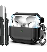 RFUNGUANGO AirPods Pro Generation Case Cover with Cleaner Kit,Powerful Drop Protection, Magnetic ...