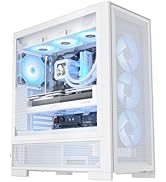 darkFlash AIR NOVA E-ATX PC Case, Six-Sided Ventilated Mid-Tower Gaming Case, Up to 420mm Radiato...