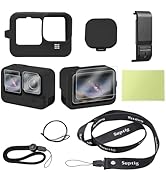 Suptig Protective Case, Silicone Case Compatible for Gopro Hero 12,11,10,9