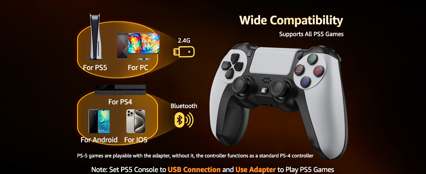 wide compatibility for