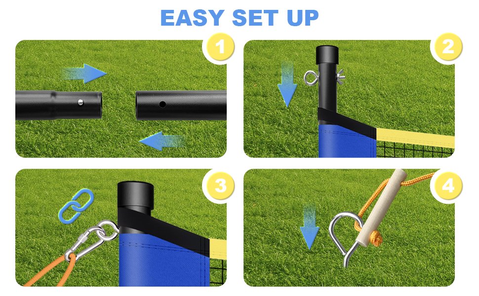 badminton net set