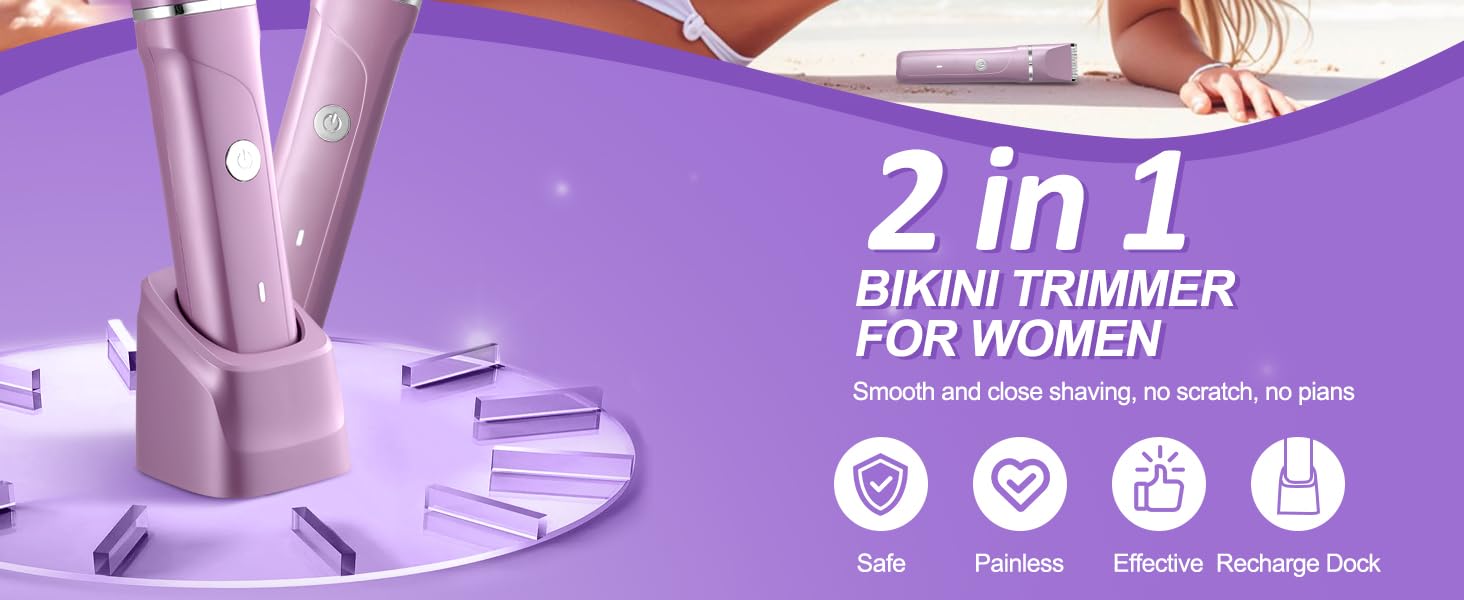 BG620 electric razors for women