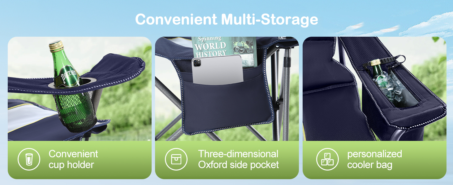 LET'S CAMP CAMPING CHAIR