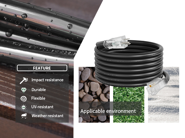 10 gauge extension cord heavy duty extension cord outdoor