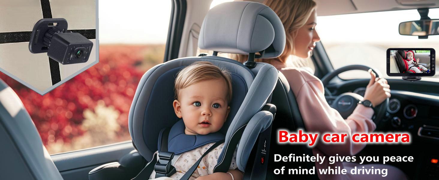 7 inch baby car camera