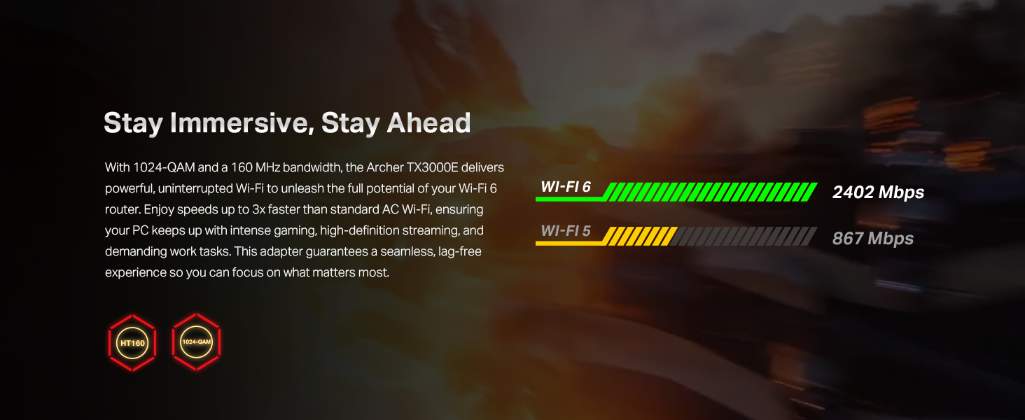 PCIE WiFi Card Bluetooth 5.3 - TP-Link AX3000 Archer TX3000E