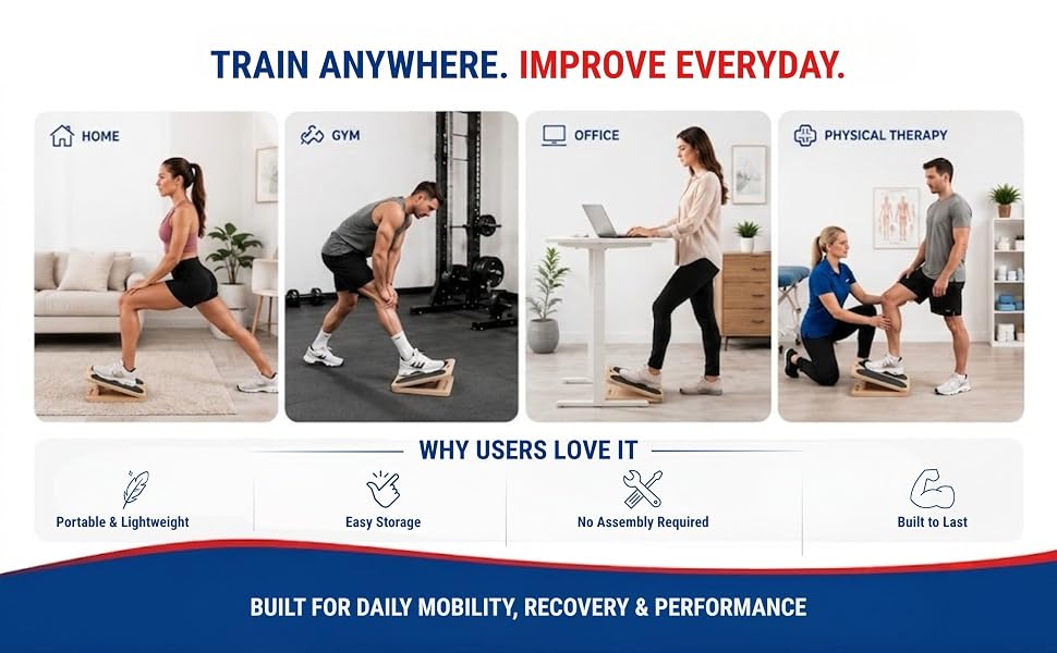 Train anywhere. Improve everyday