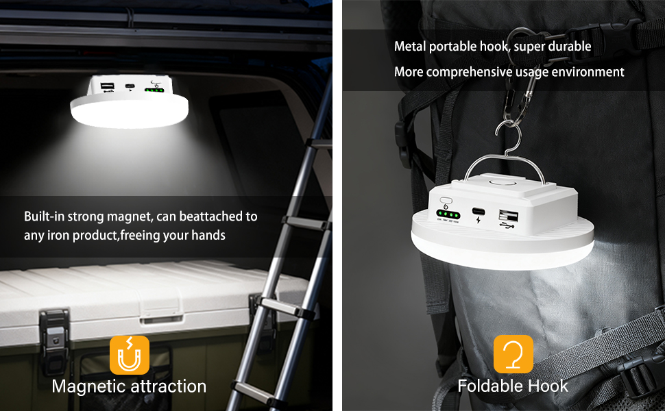 Camping light function