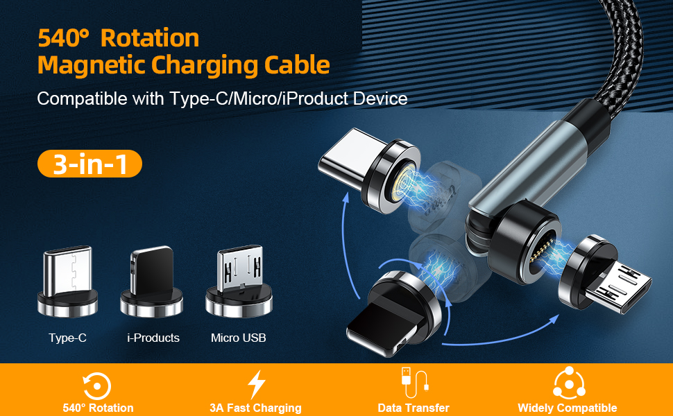 magnetic charging cable