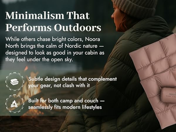 Subtle design that complement your gear, not clash with it