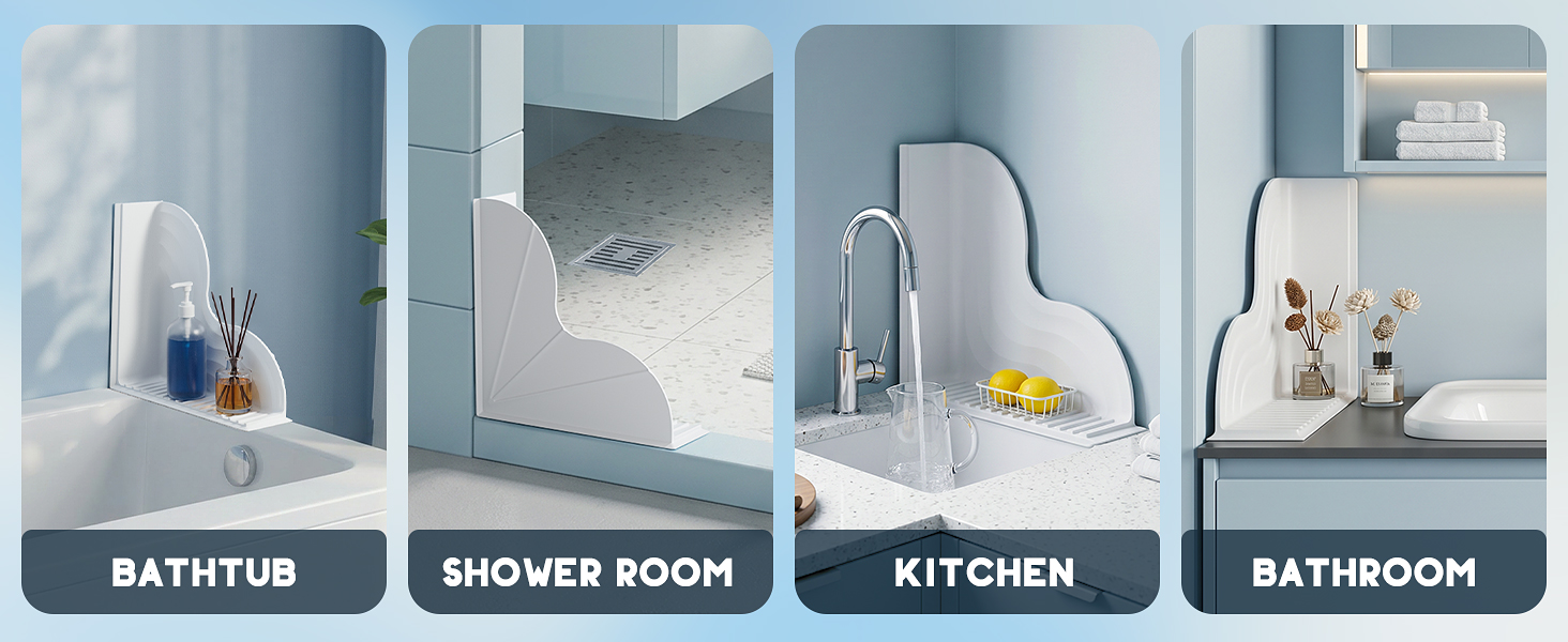 Shower Splash Guard Kit