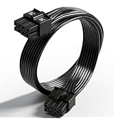 COMeap CPU Cable for Corsair PSUs, CPU 8 Pin Male to CPU 8 Pin (4+4 Detachable) Male EPS-12V Moth...