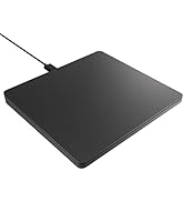 Doohoeek Wired Trackpad Muti-Touch, Upgraded Matte Glass Metal Touchpad with High Precision Porta...