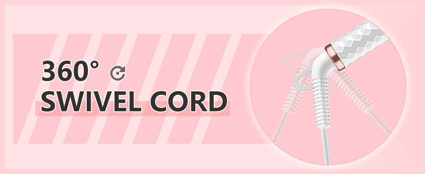 360 swivel cord