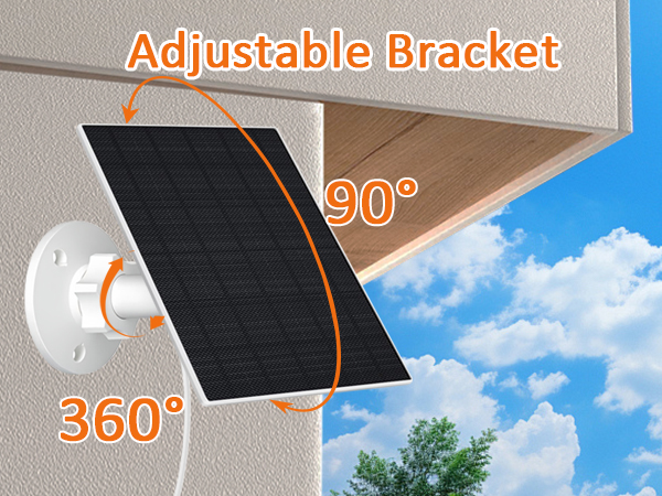solar panel for charger camera