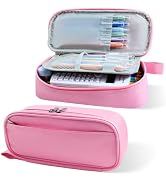INNOIO Pencil Case, Cute Pencil Pouch, Zippered Pencil Box Fabric Bag, Aesthetic back to School S...