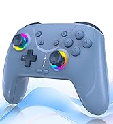 Wireless Switch Controller for Nintendo Switch/Lite/OLED, Bluetooth Controller for iPhone/Android...