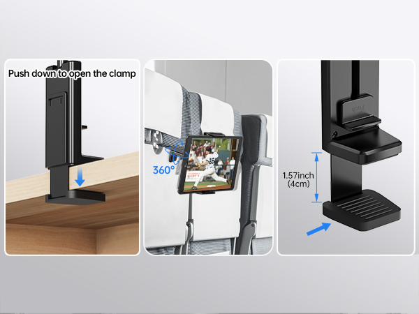 airplane ipad holder