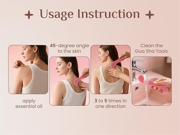 tophld body gua sha tool muscle scraper massager full-body guasha massage women men iastm skin