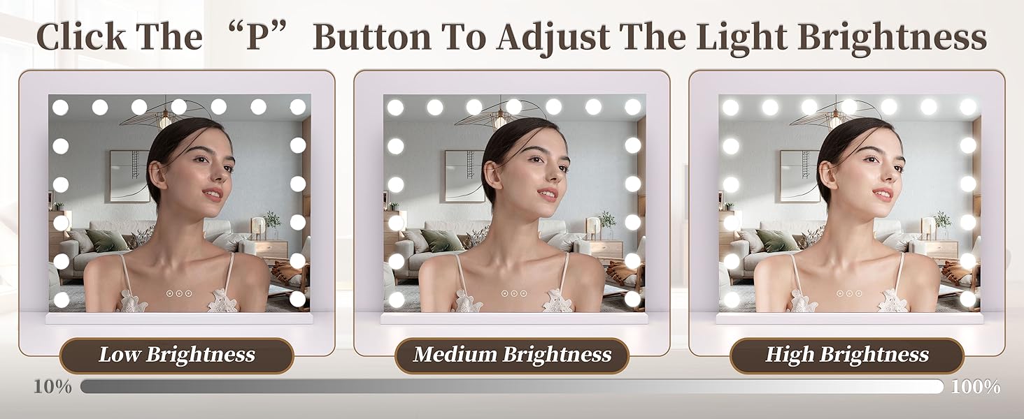 vanity mirror with lights