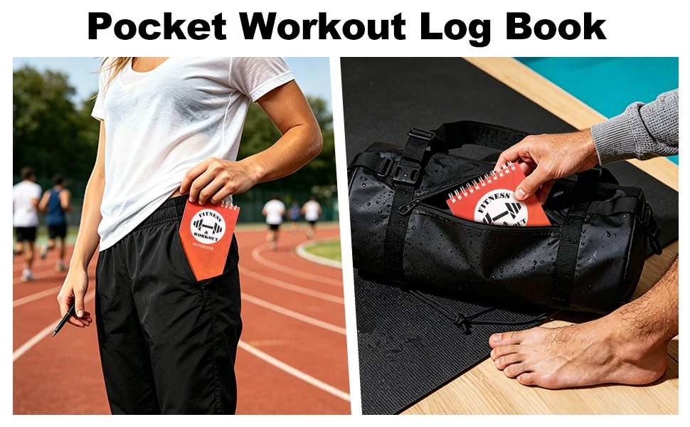 Compact Gym Notebook &amp;amp;amp; Workout Journal