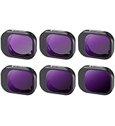K&F Concept 6 Pack ND Filter Kit Compatible with DJI Mini 4 Pro, (ND4 ND8 ND16 ND32 ND64 ND1000) ...