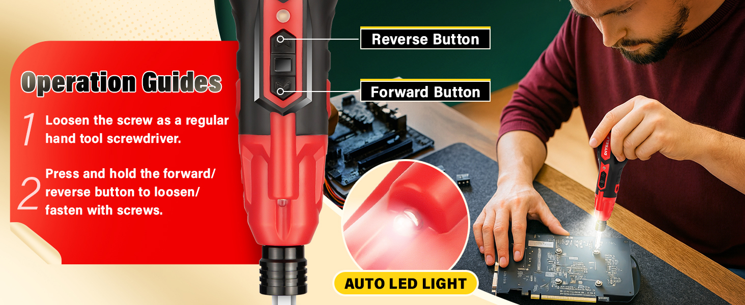 cordless screwdriver