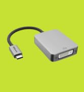 EZQuest USB-C/Thunderbolt 3 to DVI Adapter for, MacBook, MacBook Pro, MacBook Air, and More