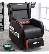 LEMBERI Gaming Recliner Chair for Adults PU Leather Home Theater Seating Video Game Chairs for Li...