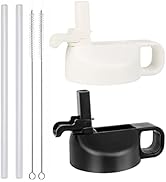 SYACOT Straw Lid fit Hydro Flask Wide Mouth Water Bottle and Most Sports Water Bottles from 12 oz...
