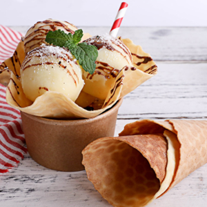 Dicunoy Waffle Cone Maker, Ice Cream Cone Maker