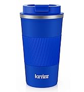 KETIEE Travel Coffee Mug 12oz: Insulated Travel Mug with Leakproof Lid, Reusable Coffee Cups with...
