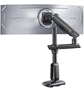 HUANUO Heavy Duty Monitor Arm for Ultrawide Screens up to 49