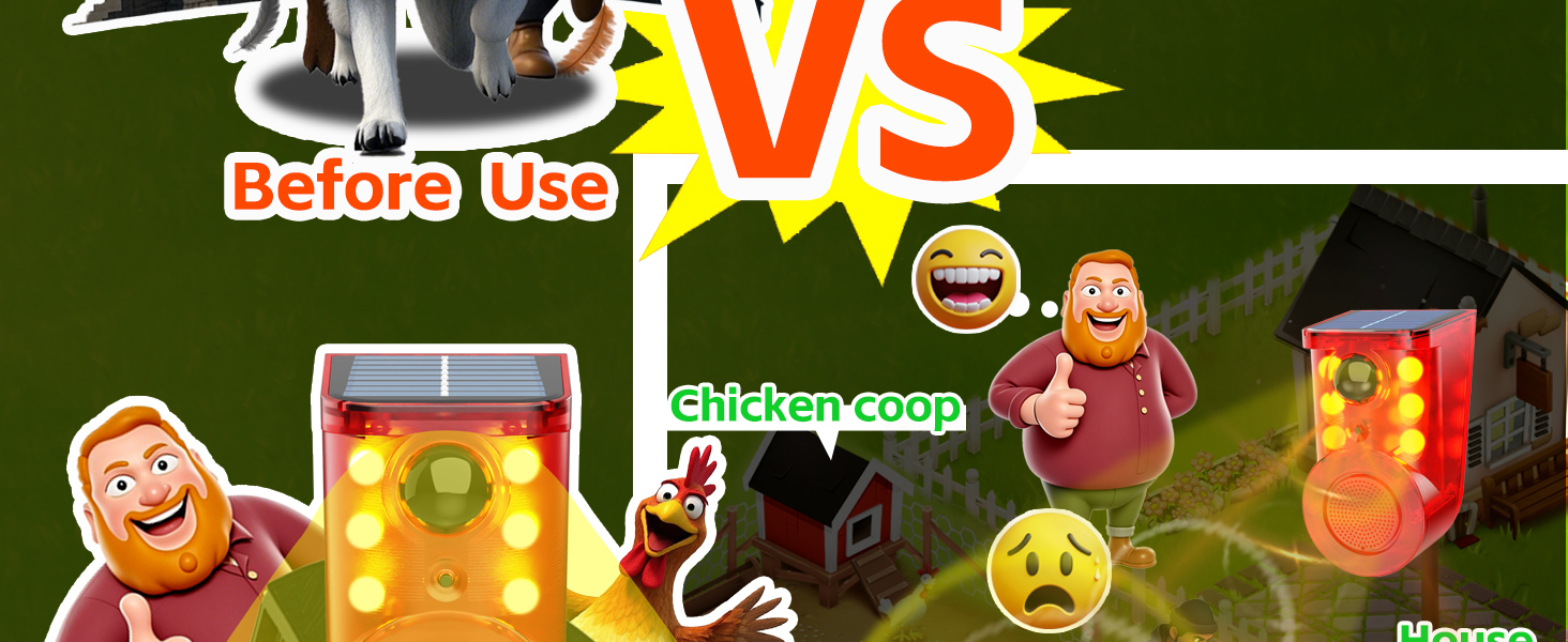 solar outdoor motion sensor alarm