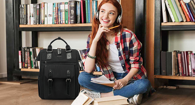 1930 Laptop Backpack for Women Work Travel Backpack Purse Teacher Nurse Bag College Daypack