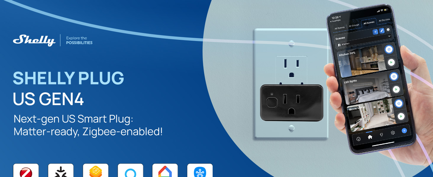 Shelly Plug Gen4 Black