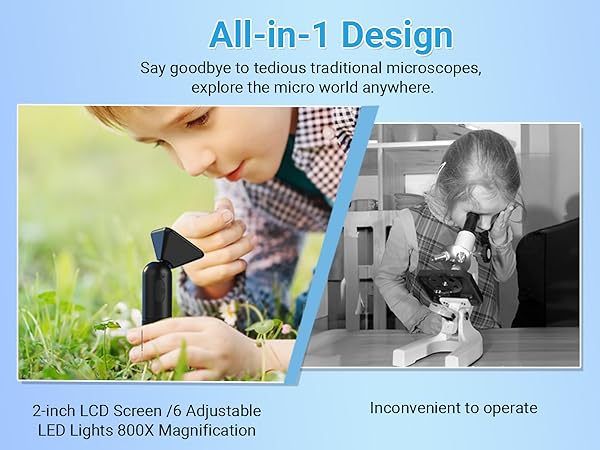 APEXEL 800X Handheld Digital Microscope