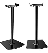 Perlegear Universal Speaker Stands Pair with Cable Management, 33.6 inch Speakers Stands for Book...
