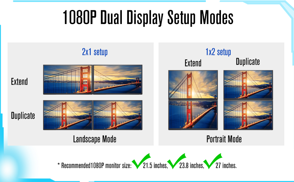 SR232H21 R5 230 2HDMI small form factor dual display setup modes