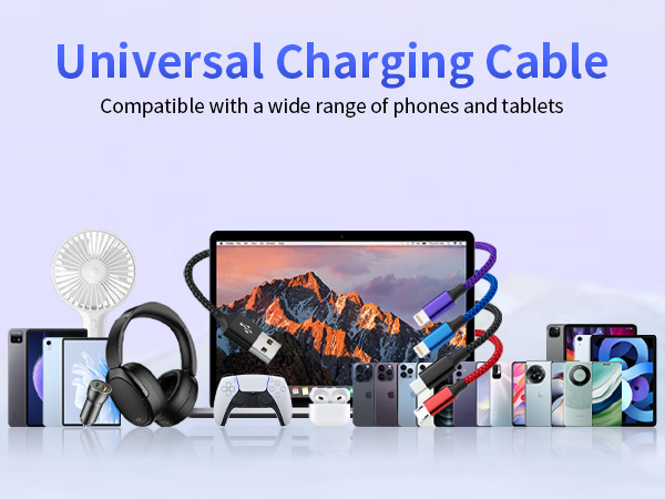 4 in 1 Multi Charging Cable