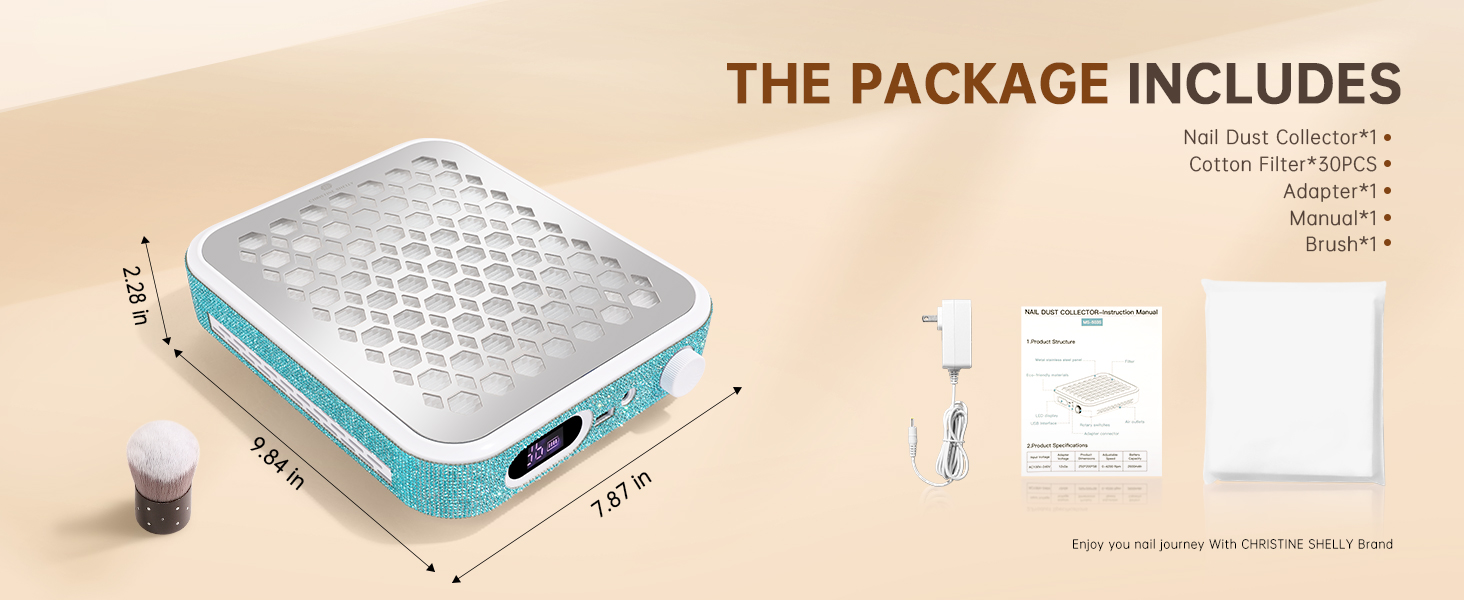 dust nail collector