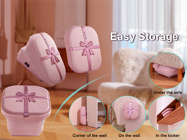 foot massager spa with heat and massage collapsible foot bath kids woman pedicure bath pedicure tub