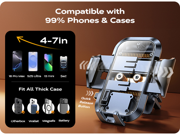 VICSEED car phone holder mount vent air vent car phone mount holder