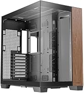 Antec C8 Wood, Fans not Included, Wooden Front Panel, Dual-Chamber Layout, Type-C, 360mm Radiator...