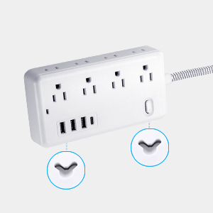 Wall Mountable Power Bar