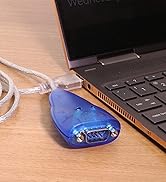 USBGear 6ft. USB to RS232 Converter for Windows 7 (32/64bit) FTDI CHIP RX/TX LED