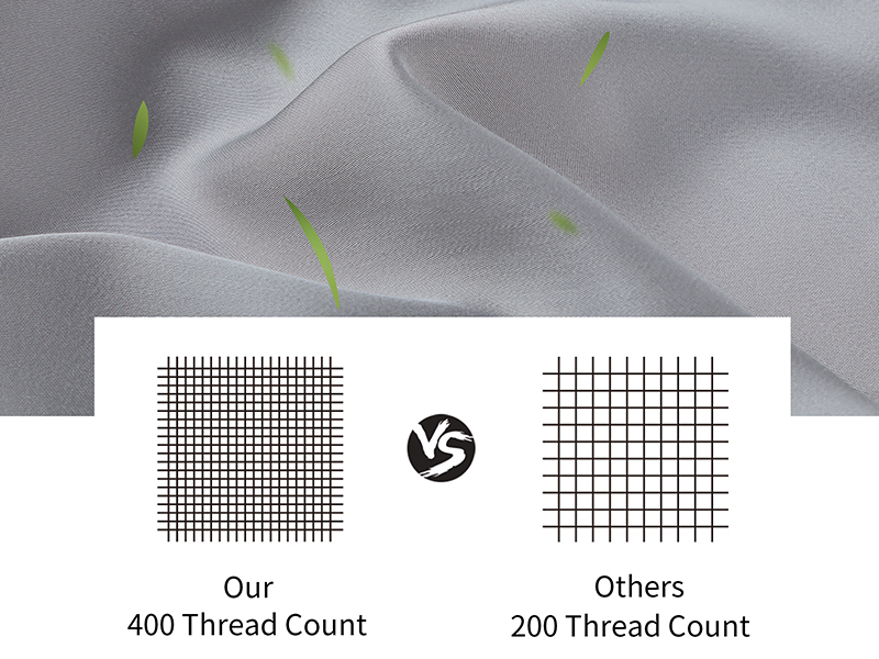 400 Thread Count Viscose Derived from Bamboo